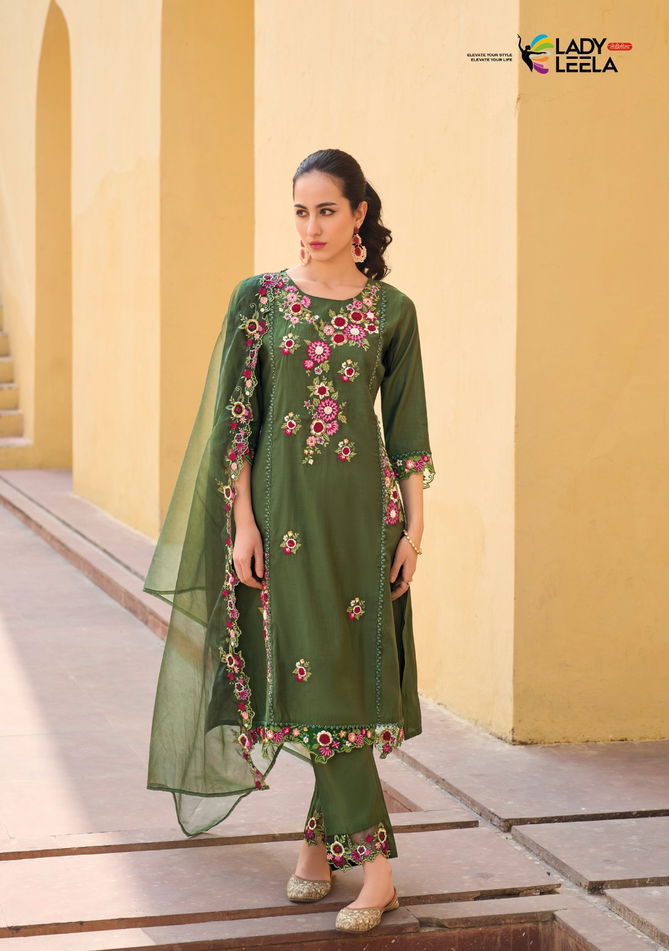 Shiddat 2 By Lady Leela Heavy Embroidered Kurti With Bottom Dupatta Wholesale Market In Surat
